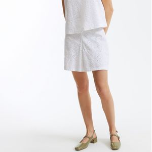 LA REDOUTE COLLECTIONS - Short - Wit - Katoen