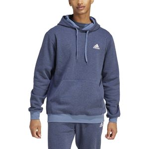 Hoodie met klein logo ADIDAS SPORTSWEAR. Katoen materiaal. Maten S. Blauw kleur