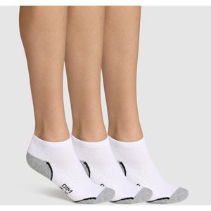 DIM - SPORT - Sportsokken - Wit - Set van 3 paar