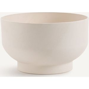 Florian - Bloempot - Wit - Aardewerk - H23 cm