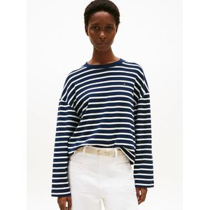 TOMMY HILFIGER Shirt 'CODY'  nachtblauw / rood / wit