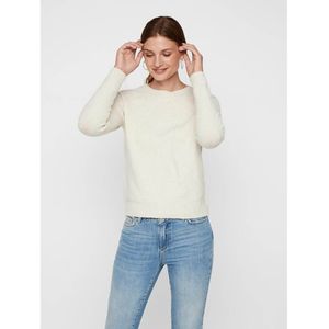 Trui in donzig tricot VERO MODA. Polyester materiaal. Maten XS. Beige kleur