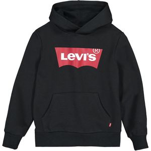 Hoodie LEVI'S KIDS. Katoen materiaal. Maten 10 jaar - 138 cm. Zwart kleur