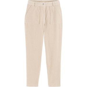 LA REDOUTE COLLECTIONS - Strakke Broek - Ivoor - Katoen