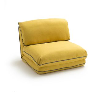 Multi-positie fauteuil Eserita LA REDOUTE INTERIEURS. Polyester materiaal. Maten 1-zit. Geel kleur