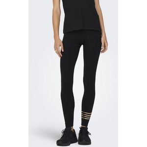 ONLY PLAY - Legging Strong - Zwart - Katoen - Hoge Taille