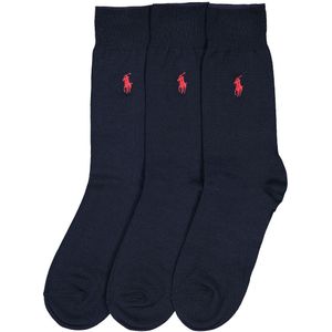 POLO RALPH LAUREN - Kousen - Marineblauw - Set van 3 paar