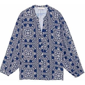 LA PETITE ÉTOILE - CAISY - Blouse - Blauw - Viscose