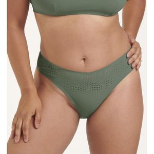 Bikinislip hoge taille Arienzo SLOGGI.  materiaal. Maten S. Groen kleur