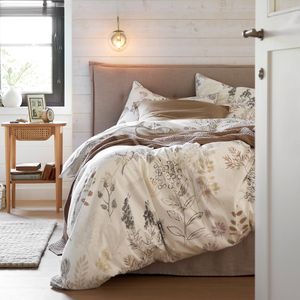 LA REDOUTE INTERIEURS - Romarin - Dekbedovertrek - Wit - Katoen