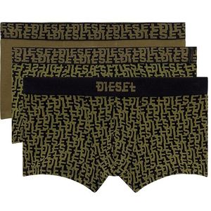Set van 3 boxershorts DIESEL. Katoen materiaal. Maten L. Groen kleur