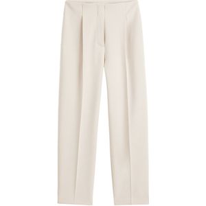 Strakke broek LA REDOUTE COLLECTIONS. Polyester materiaal. Maten 44 FR - 42 EU. Beige kleur