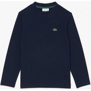 T-shirt met lange mouwen LACOSTE. Katoen materiaal. Maten 10 jaar - 138 cm. Blauw kleur