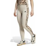ADIDAS SPORTSWEAR - Luipaardlegging met 3 Stripes - Beige - Katoen