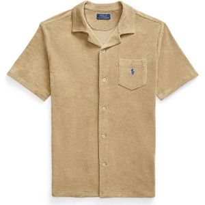 Hemd in badstof POLO RALPH LAUREN. Katoen materiaal. Maten M. Beige kleur