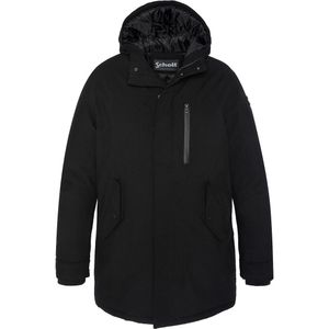 Parka met kap M 532 SCHOTT. Polyester materiaal. Maten XL. Zwart kleur