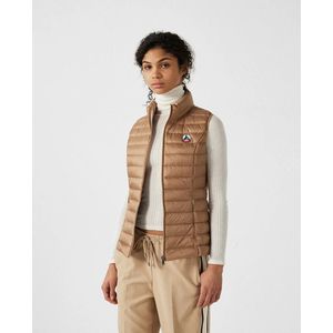 Licht mouwloos bodywarmer met rits SEDA JOTT. Polyamide materiaal. Maten XXL. Geel kleur