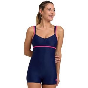 Badpak met pijpjes Maxfit éco W Venus ARENA.  materiaal. Maten 42 FR - 40 EU. Blauw kleur