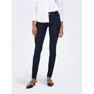 Skinny jeans, standaard taille ONLY. Denim materiaal. Maten S / L32. Blauw kleur