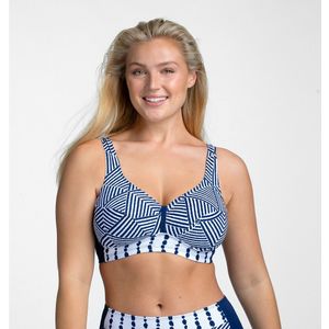 MISS MARY OF SWEDEN - Bikini-BH zonder Beugels - Blauw - 84% Polyamide, 16% Elasthan