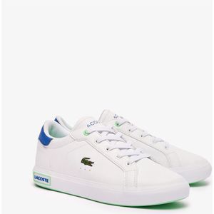 Lage sneakers Powercourt Cader LACOSTE. Polyurethaan materiaal. Maten 28. Wit kleur