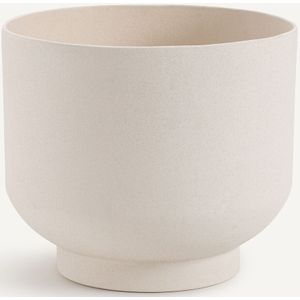 Florian - Bloempot - Wit - Aardewerk - Hoogte 33 cm