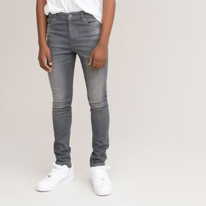 Skinny jeans LA REDOUTE COLLECTIONS. Katoen materiaal. Maten 16 jaar - 174 cm. Grijs kleur