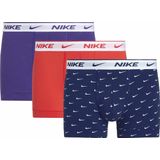 NIKE - Boxershorts - Violet - Set van 3 - Stretch Katoen