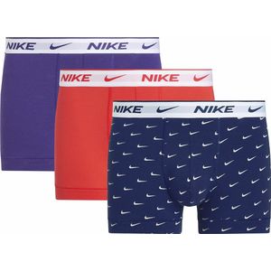 NIKE - Boxershorts - Violet - Set van 3 - Stretch Katoen