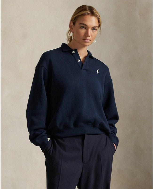 Polo Ralph Lauren - 211971756001 - Trui - Marineblauw - Fleece