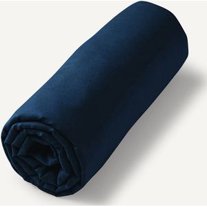 Gypse - Hoeslaken - Gewassen Voilekatoen - Kleur Gypse - 100% Biologisch Katoen