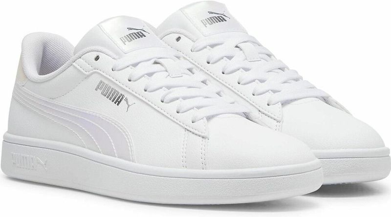 Leren sneakers Smash 3.0 Holo 2.0 PUMA. Polyurethaan materiaal. Maten 37. Wit kleur