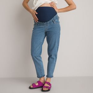 Mom jeans voor zwangerschap LA REDOUTE COLLECTIONS. Denim materiaal. Maten 38 FR - 36 EU. Blauw kleur