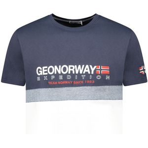 Jdouble - GEOGRAPHICAL NORWAY - T-shirt - Marineblauw - Katoen