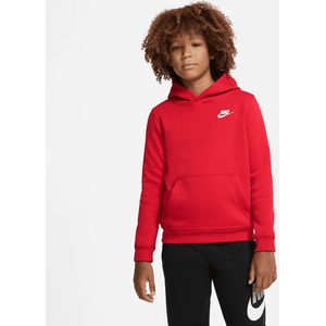 Hoodie NIKE. Katoen materiaal. Maten XS. Rood kleur