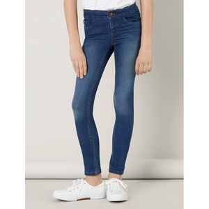 Skinny jeans NAME IT. Katoen materiaal. Maten 10 jaar - 138 cm. Blauw kleur