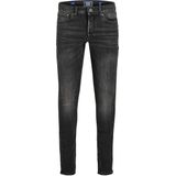 Skinny jeans JACK & JONES JUNIOR. Katoen materiaal. Maten 10 jaar - 138 cm. Grijs kleur
