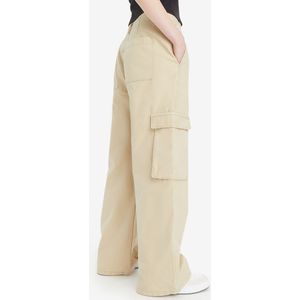 Loose broek, hoge taille LEVI'S. Katoen materiaal. Maten Maat 24 (US) - Lengte 28. Beige kleur