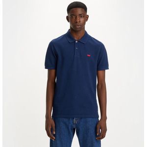 Polo Housemark LEVI'S. Katoen materiaal. Maten XL. Blauw kleur