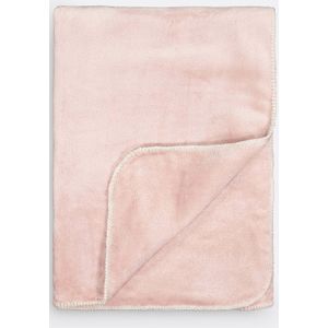 LA REDOUTE INTERIEURS - MILD - Plaid - Poederroze - Microvezel 100% Polyester