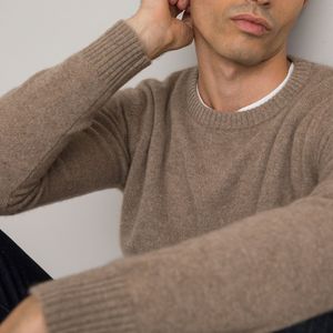 La Redoute Collections - Signature - Kasjmier Trui - Kastanje Kleur