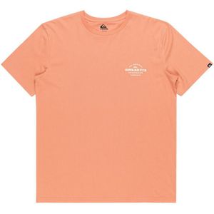 T-shirt met korte mouwen, klein logo QUIKSILVER. Katoen materiaal. Maten L. Roze kleur