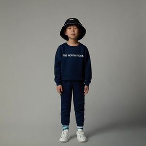 2-delig Ensemble  Sweater + joggingbroek THE NORTH FACE. Katoen materiaal. Maten 6 jaar - 114 cm. Blauw kleur