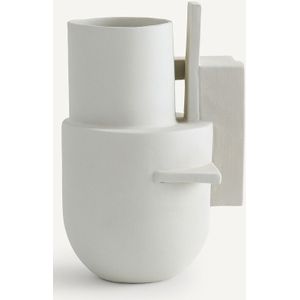 Marex AM.PM. Vaas - Geometrisch - Mat Grijs - Keramiek