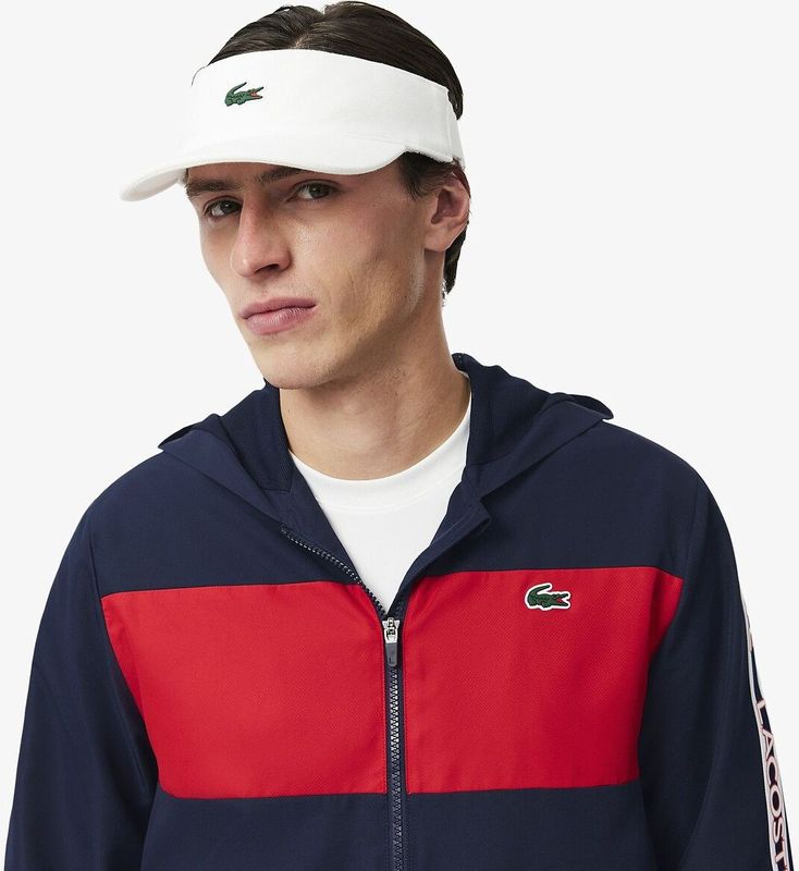 Lacoste - Diamond Weave Colorblock - Trainingspak - Navy