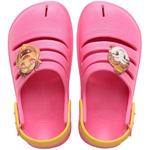 Klompen Baby Clog Princesse HAVAIANAS. Rubber materiaal. Maten 29/30. Roze kleur