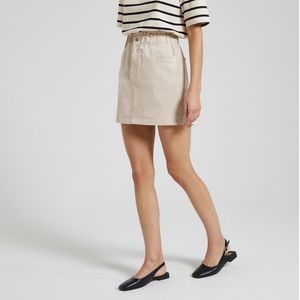 Paperbag rok VERO MODA. Katoen materiaal. Maten M. Wit kleur