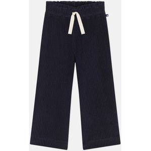 PETIT BATEAU - Wijde Broek - Marineblauw - Fluweel - 100% Katoen