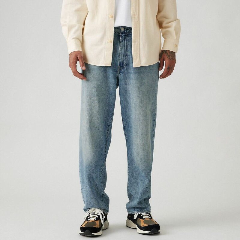 Levi's - 568 Loose Straight - Spijkerbroek - Blauw - Katoen/Linnen