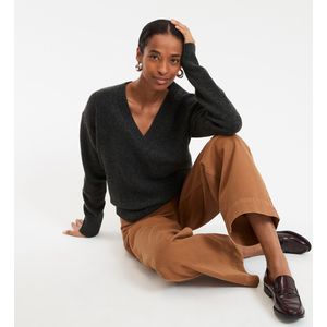 LA REDOUTE COLLECTIONS - Trui - Mêlee Antraciet - Polyester